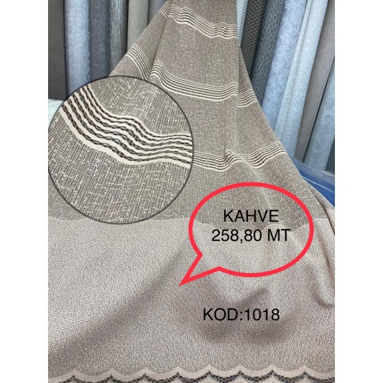 KAHVE TÜL PERDE KAHVE TÜL PERDE