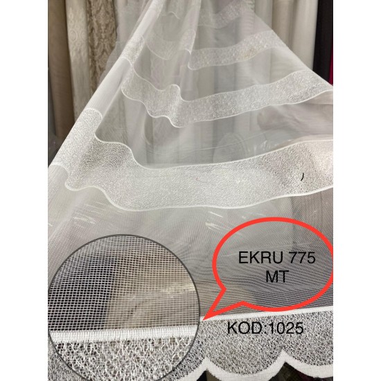 EKRU TÜL PERDE (1025) EKRU TÜL PERDE (1025)