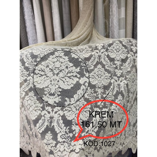 KREM TÜL PERDE (1027) KREM TÜL PERDE (1027)