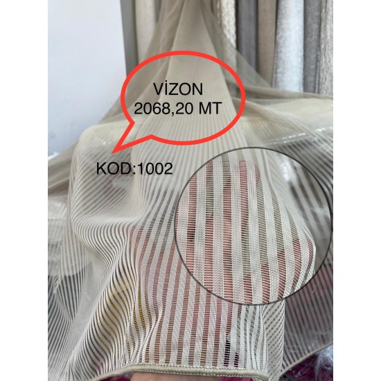 VİZON TÜL PERDE(1002) VİZON TÜL PERDE(1002)