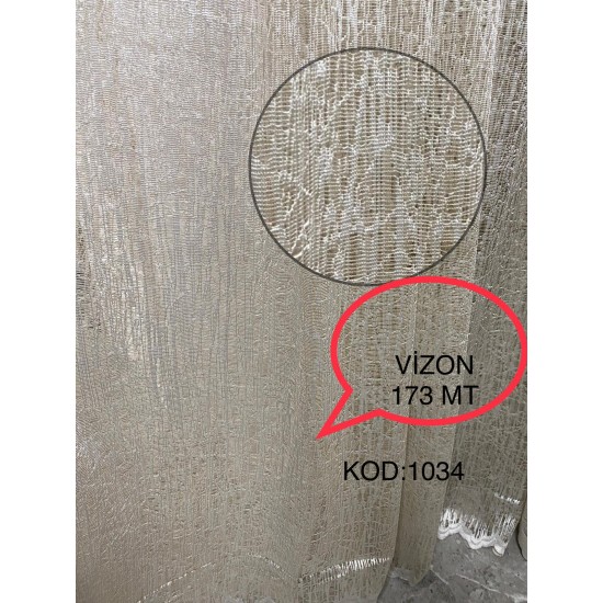 VİZON TÜL PERDE (1034) VİZON TÜL PERDE (1034)