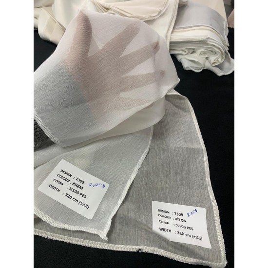 7309 Armül Tül Perde